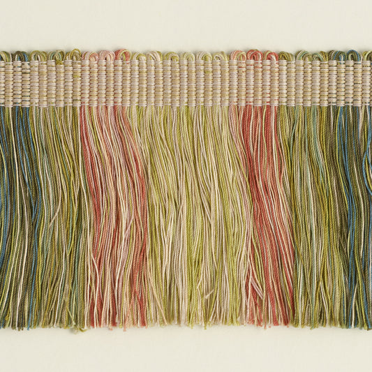 904 Block Fringe Trim by George Spencer Designs in Agate