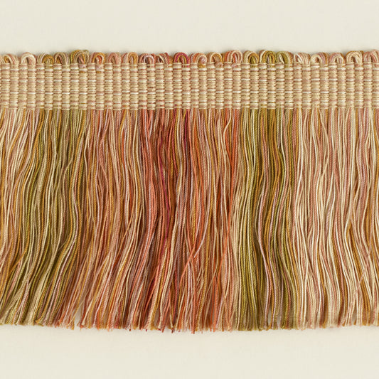 904 Block Fringe Trim by George Spencer Designs in Garnet