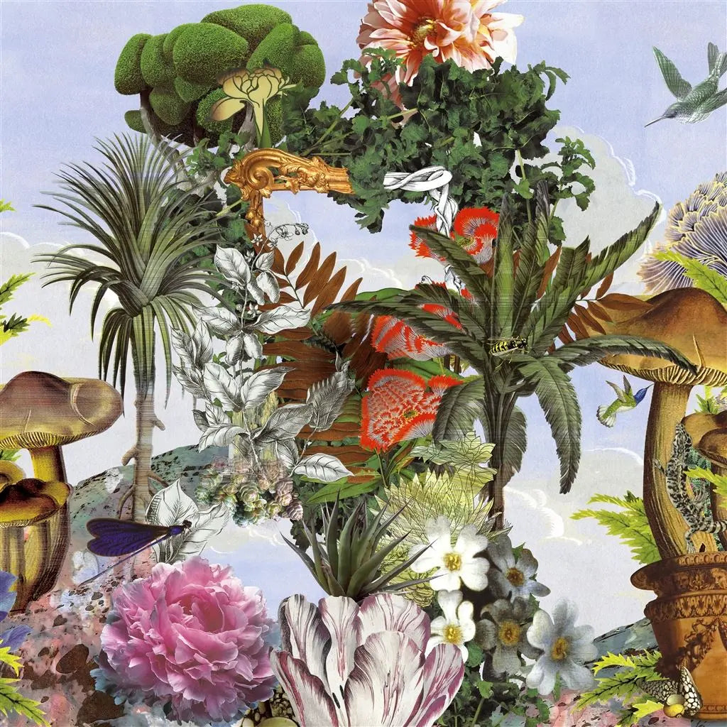 Jardin des Reves Panoramic Wallpaper Panel