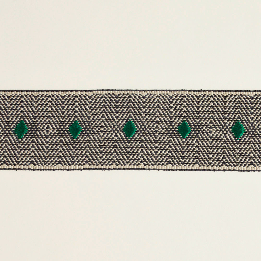 939 Lucy Braid Trim by George Spencer Designs in Emerald