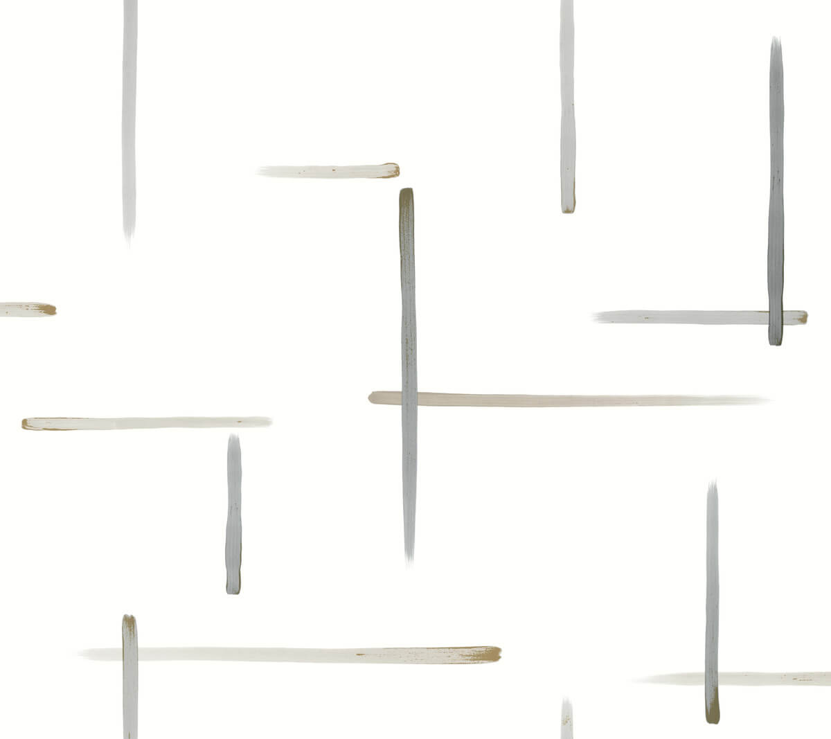 Gilded Sumi-E Wallpaper