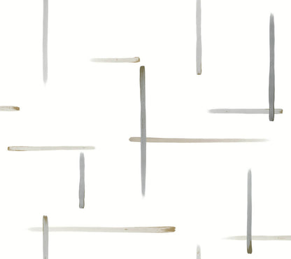 Gilded Sumi-E Wallpaper