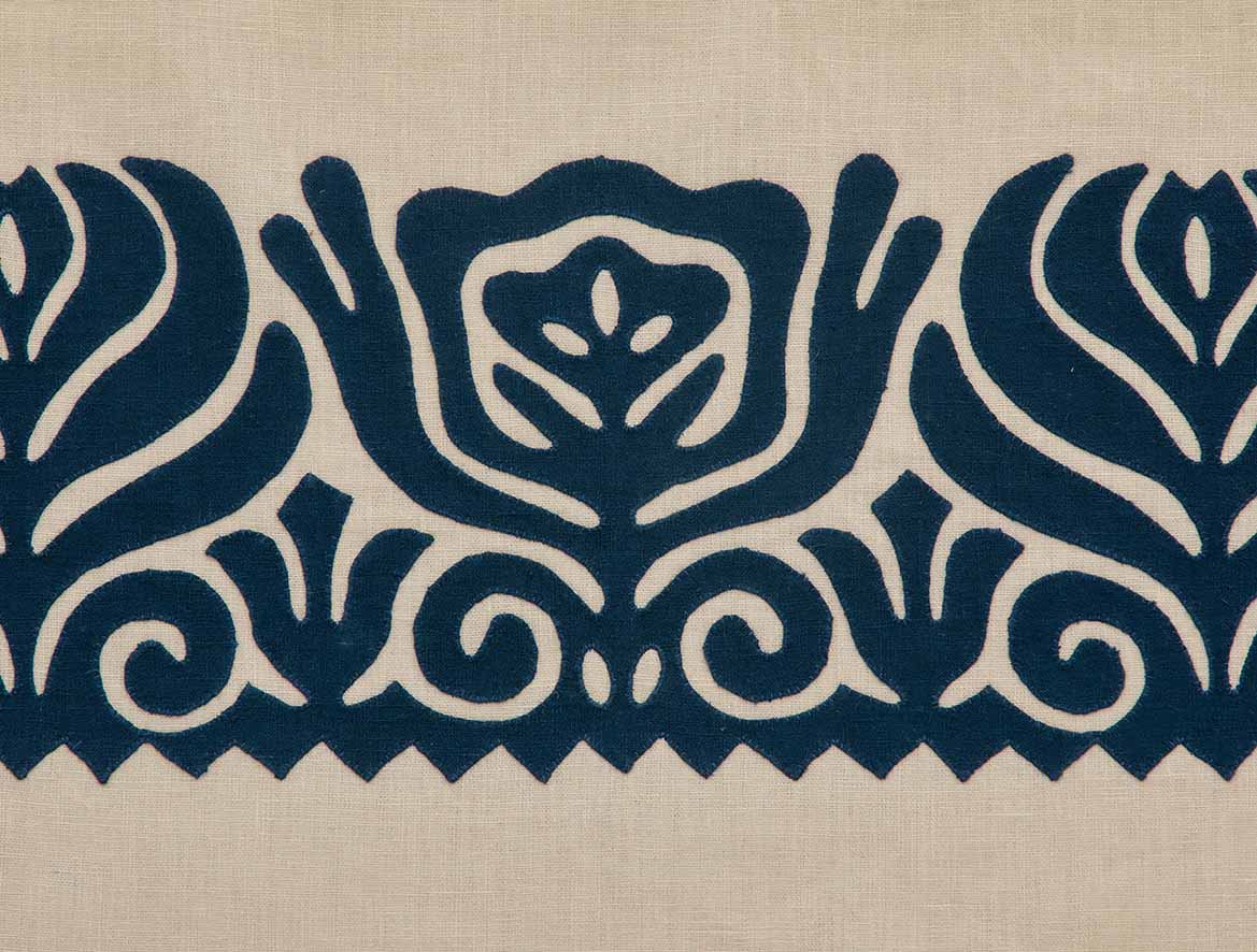 Appliqué style 1 Blue