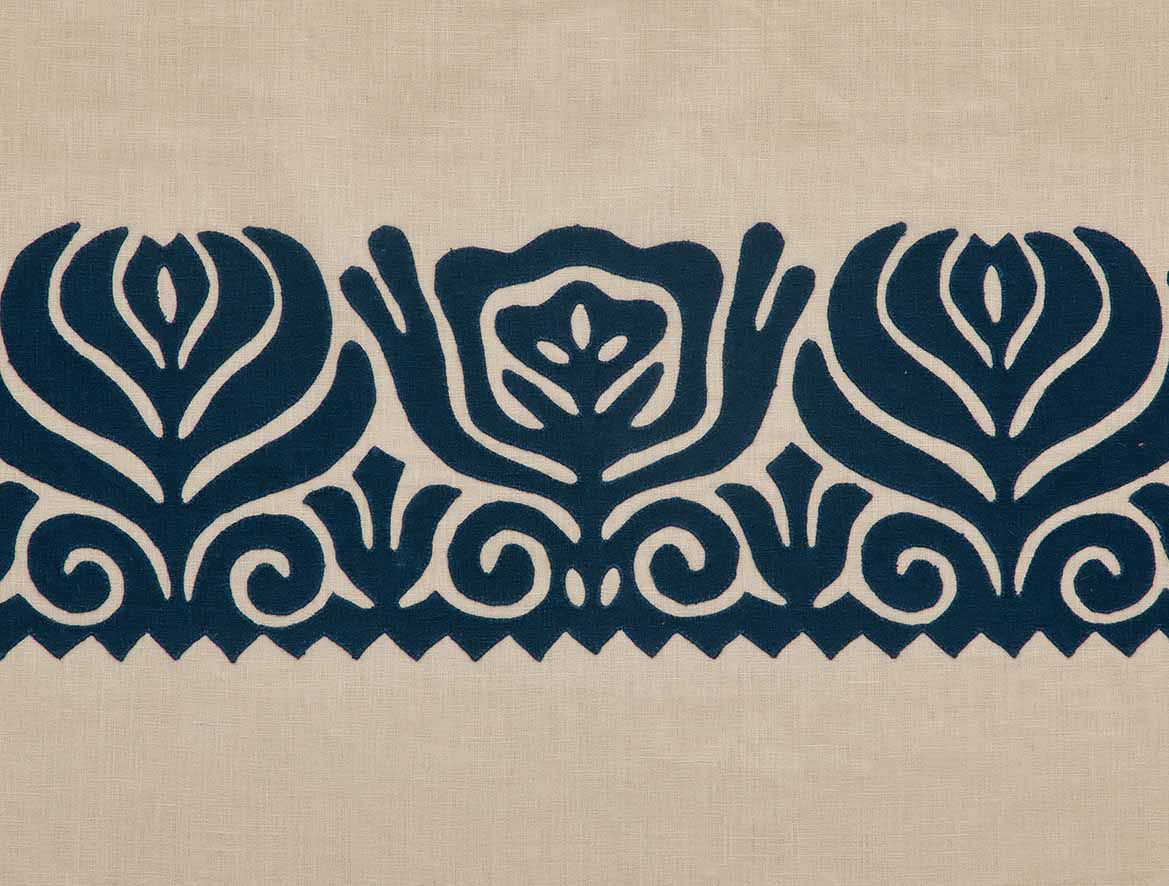 Appliqué style 1 Blue
