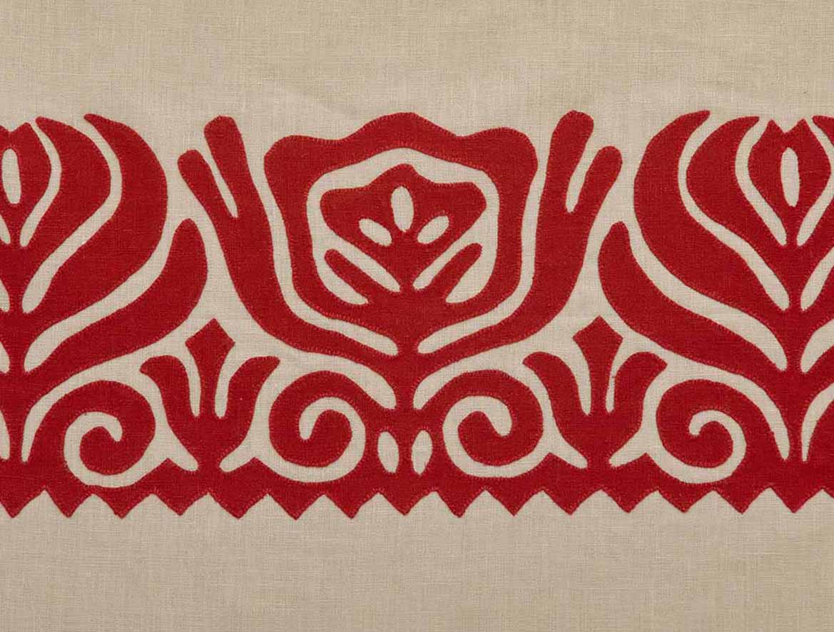 Appliqué style 1 Red