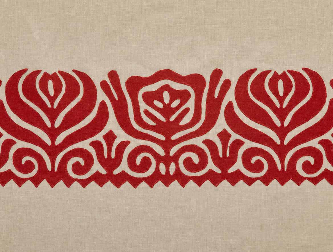 Appliqué style 1 Red