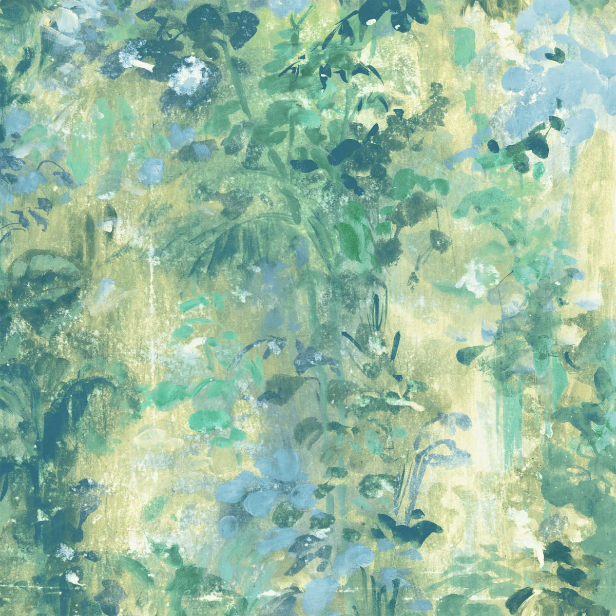 Aquarelle Aqua Wallpaper