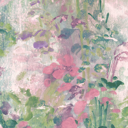 Aquarelle Blossom Pink Wallpaper