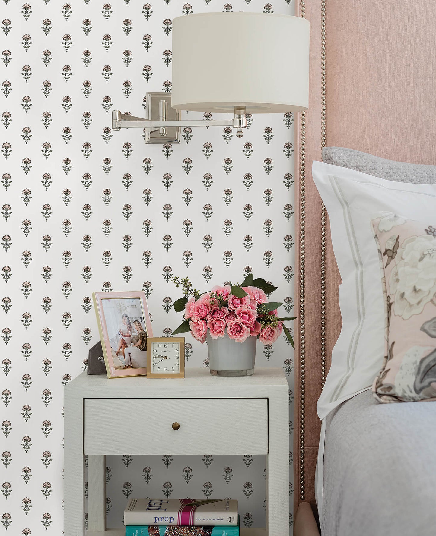 Libby Mini Floral Wallpaper