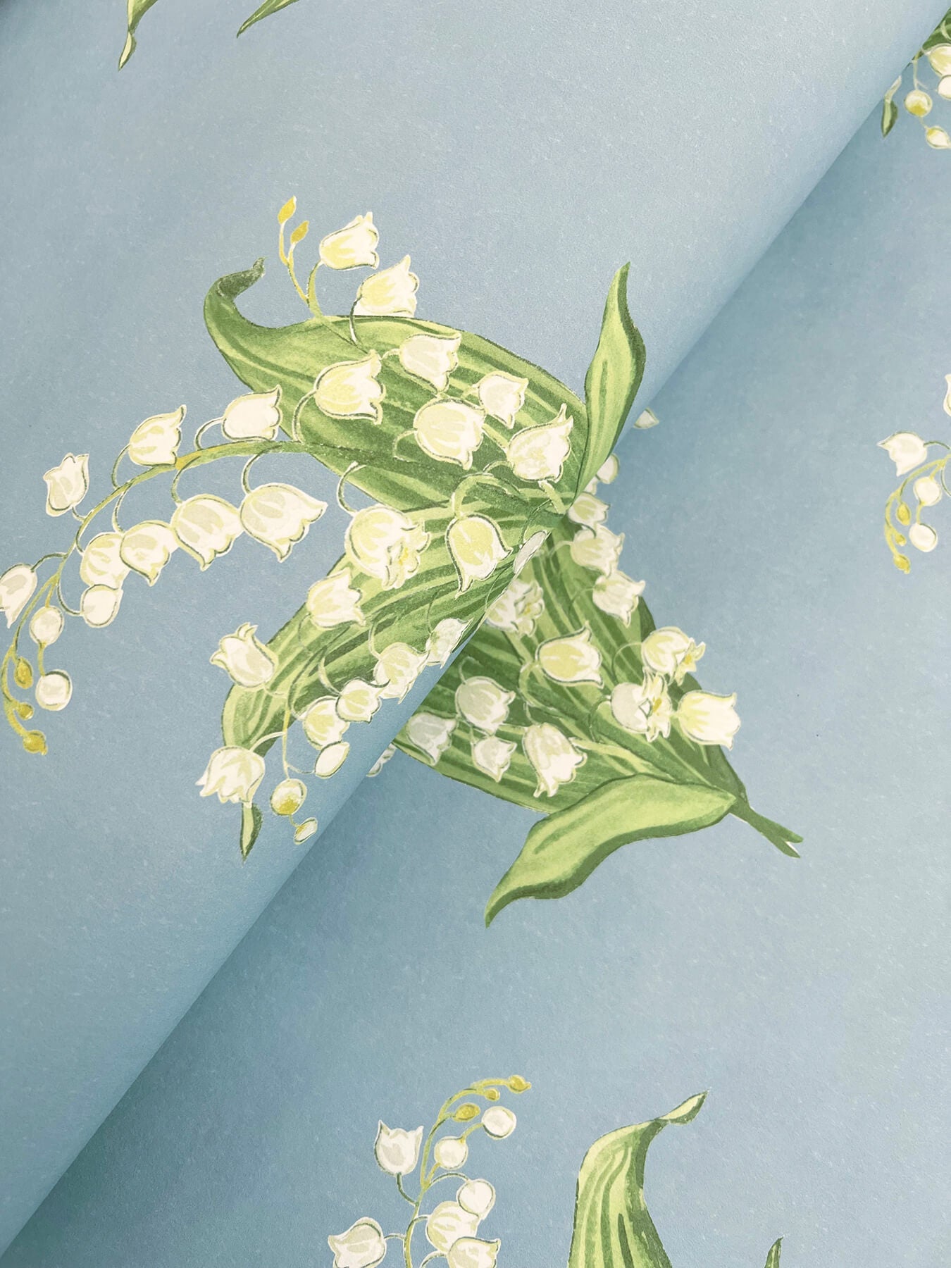 Farmington Lily of the Valley Wallpaper