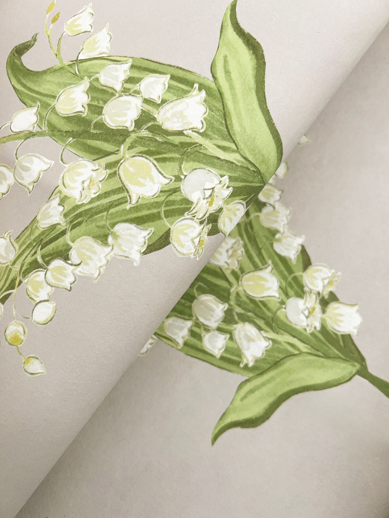 Farmington Lily of the Valley Wallpaper
