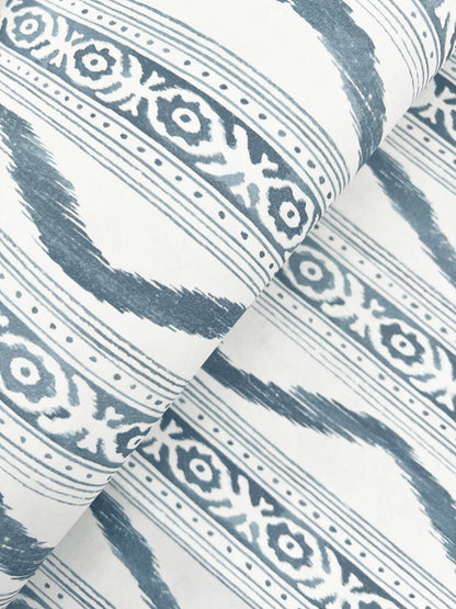 Rhys IKAT Stripe Wallpaper