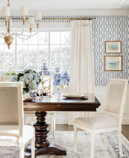 Rhys IKAT Stripe Wallpaper