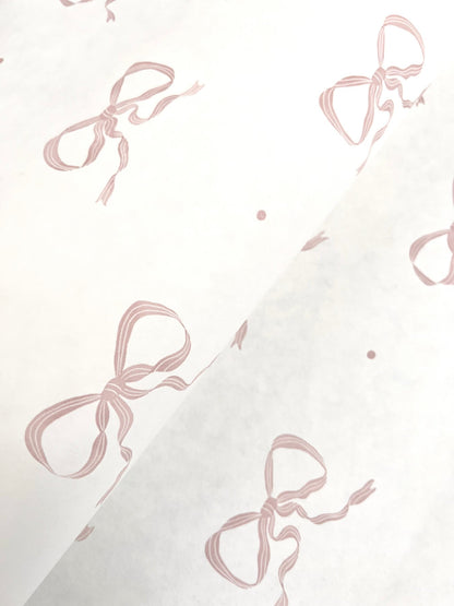 Emma Large Bow Wallpaper