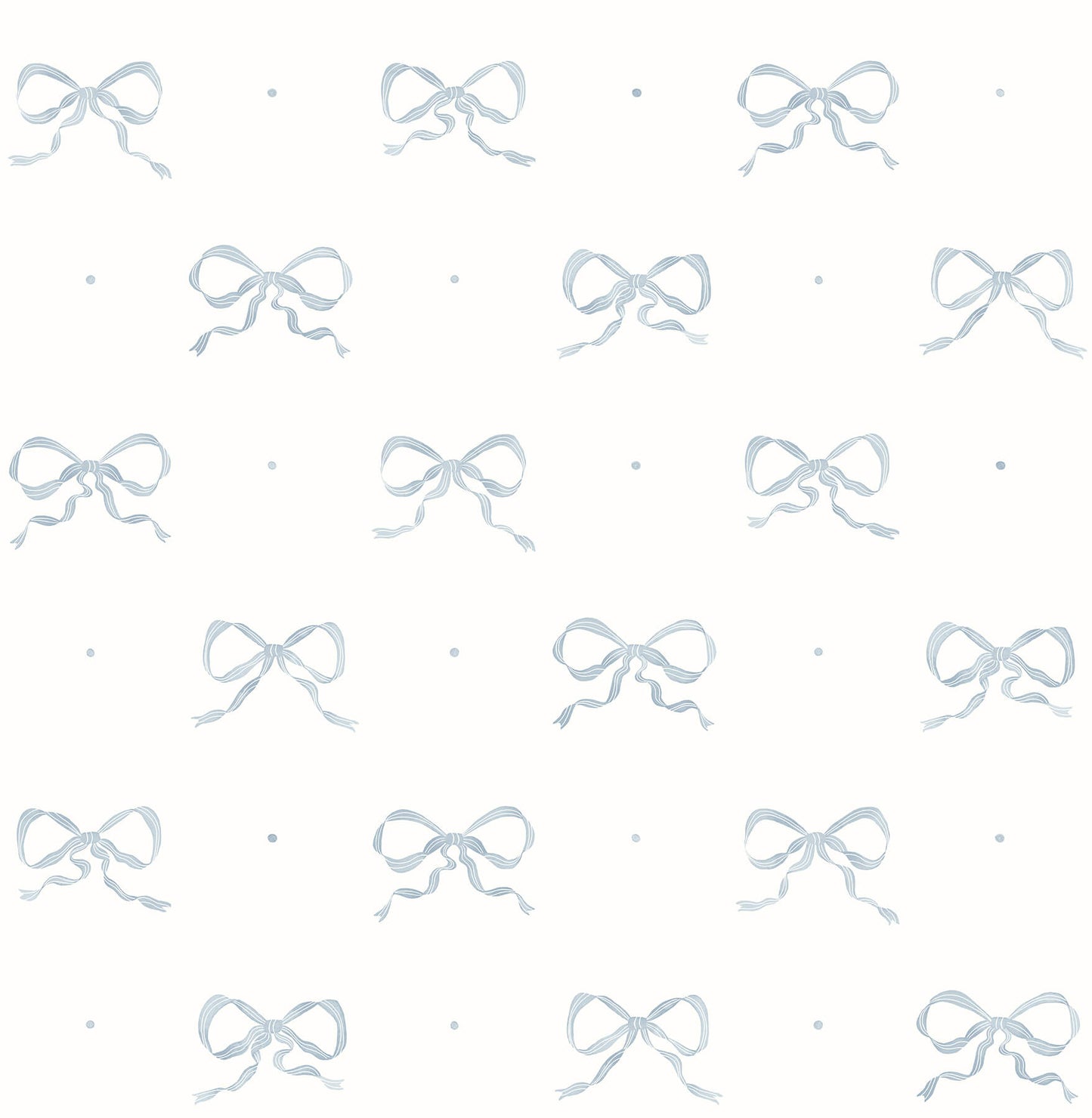 Emma Large Bow Wallpaper