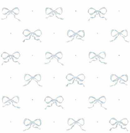Emma Large Bow Wallpaper