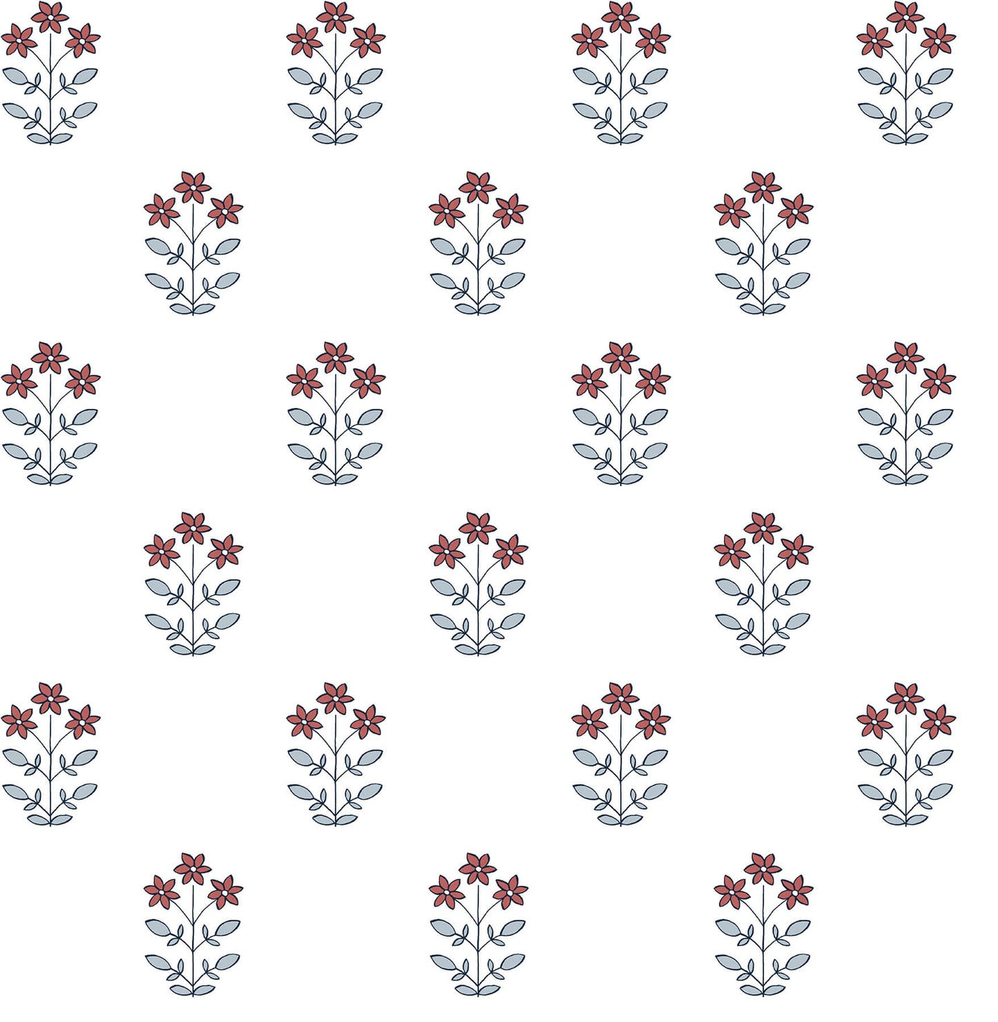 Kit Floral Wallpaper