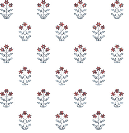 Kit Floral Wallpaper