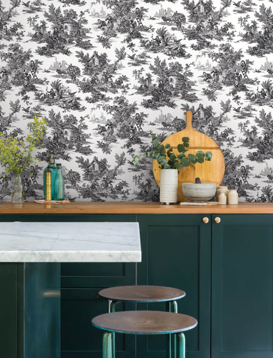 Campagne Toile Wallpaper