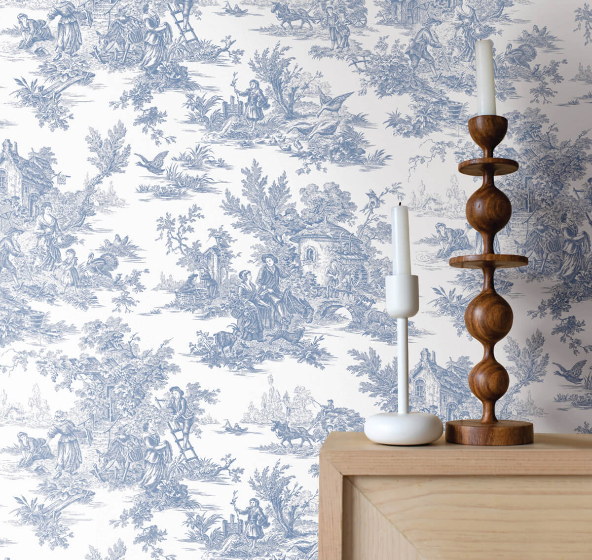 Campagne Toile Wallpaper