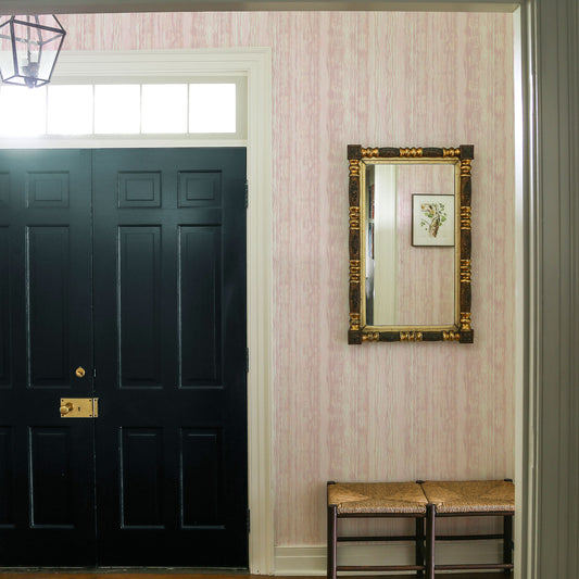 Alex Wallpaper by Ferrick Mason in Blush