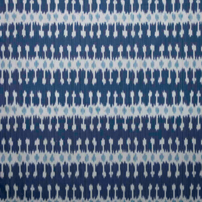 Alina Stripe Fabric by Titley & Marr in Indigo
