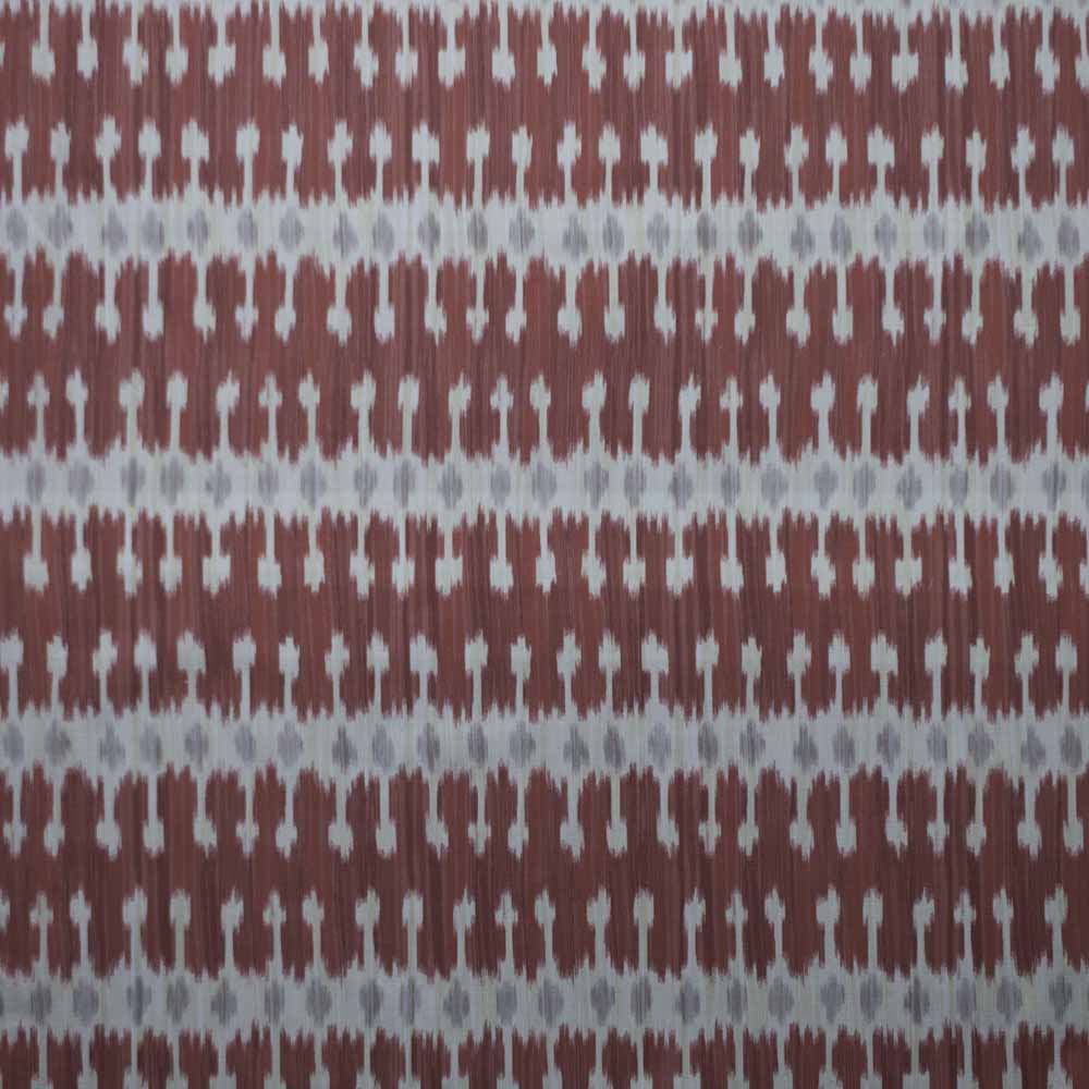 Alina Stripe Fabric by Titley & Marr in Cherry