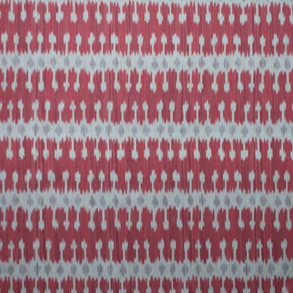 Alina Stripe Fabric by Titley & Marr in Cherry