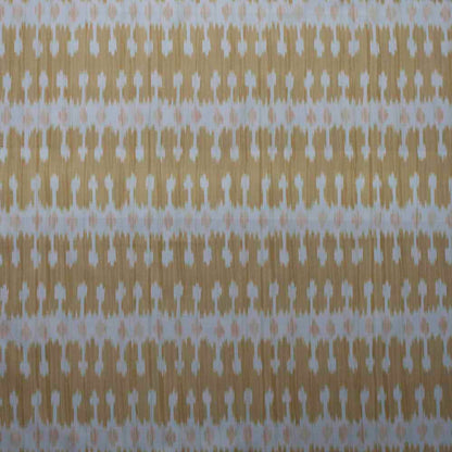 Alina Stripe Fabric by Titley & Marr in Amber
