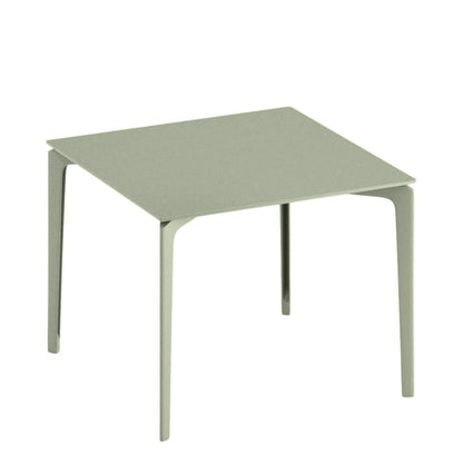 Allsize Dining Table Square 91 by JANUS et Cie in Green Tea