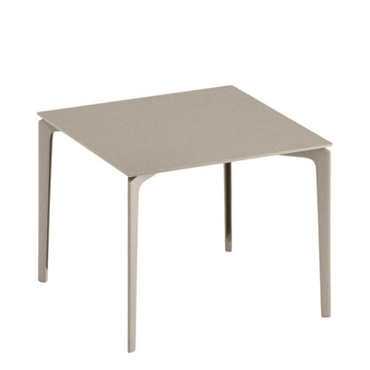 Allsize Dining Table Square 91 by JANUS et Cie in Mercury