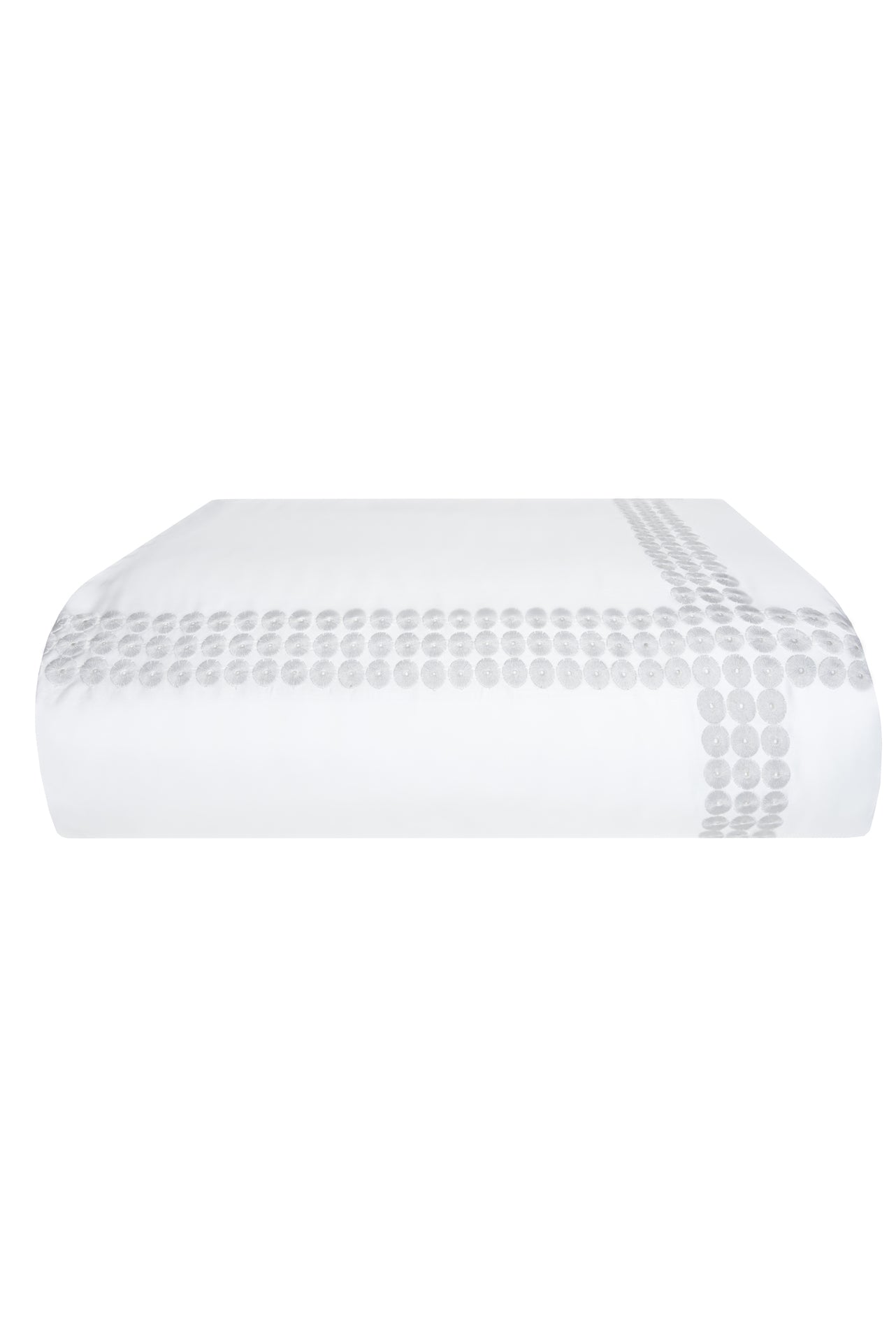 Angele ANGELE King duvet cover white/silver 1000752