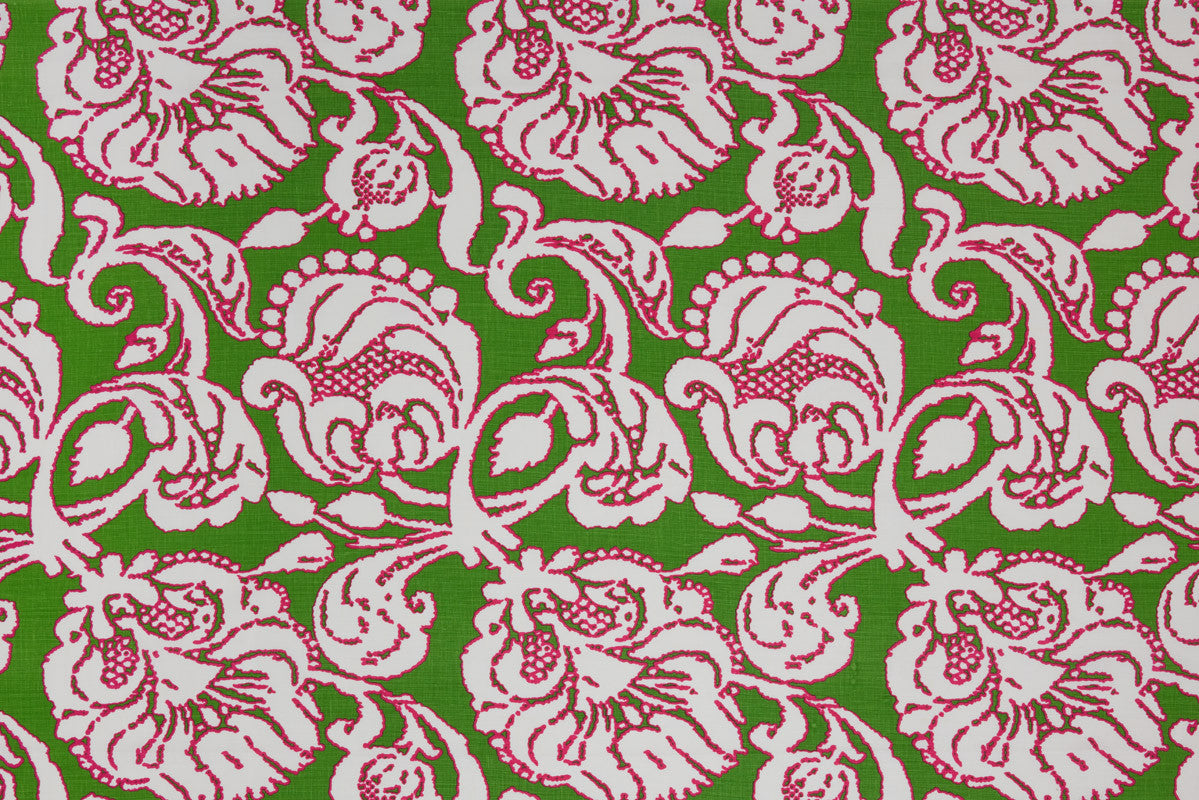 Anna Fabric by Christopher Farr Cloth in Green colorway