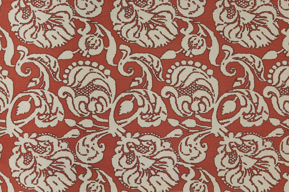 Anna Fabric by Christopher Farr Cloth in Pimento colorway