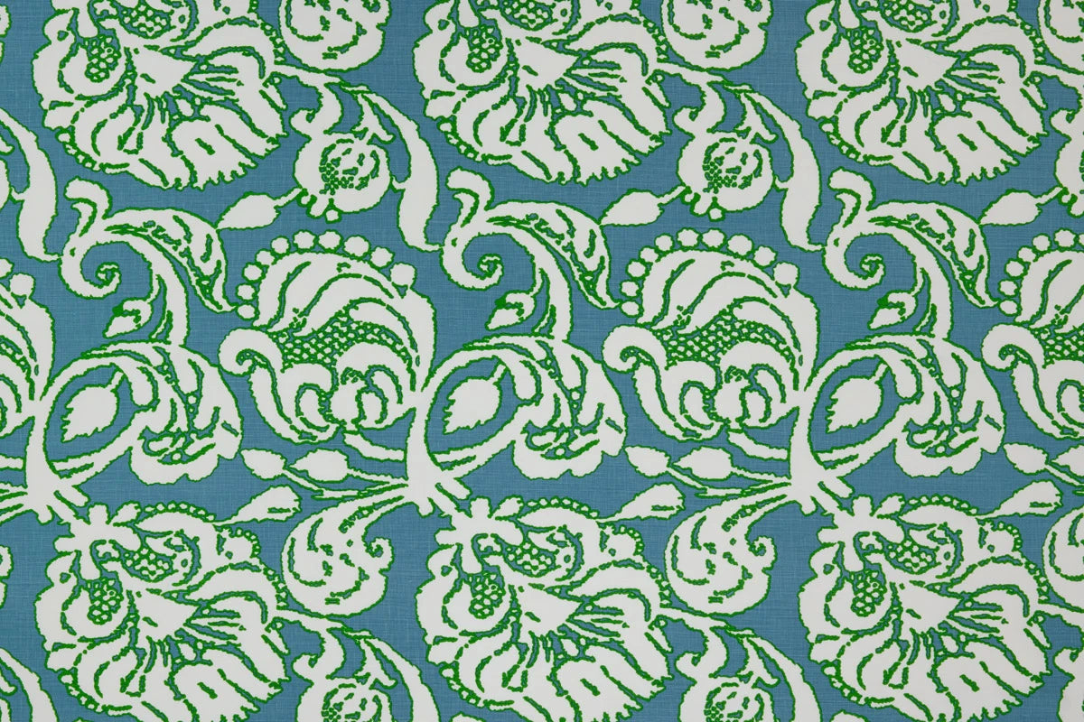 Anna Fabric by Christopher Farr Cloth in Seafoam colorway
