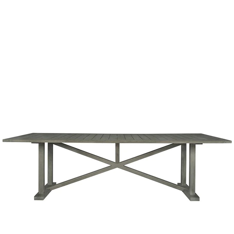 Arbor Dining Table Rectangle 289 by JANUS et Cie in Weathered