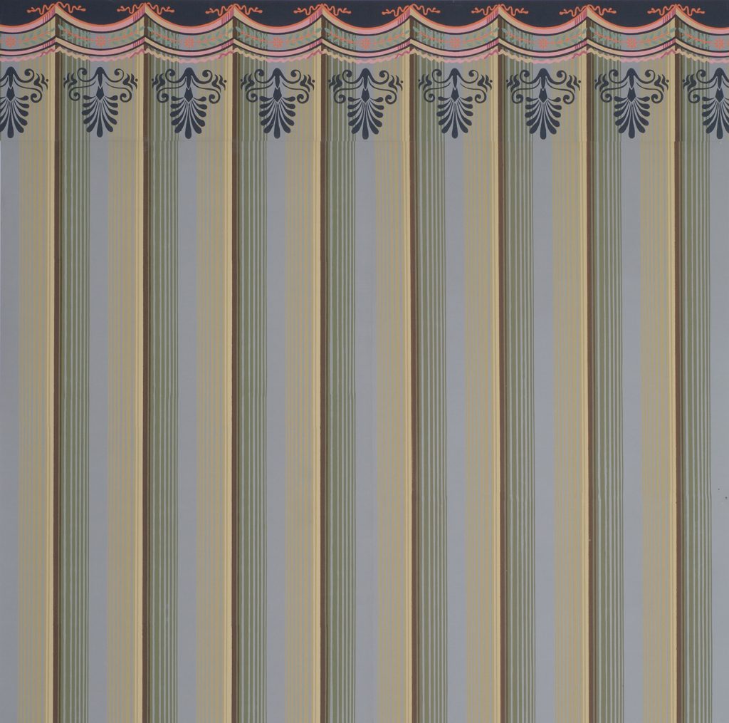 Arthur and Robert Stripe Wallpaper by Adelphi Paper Hangings in Colorway A