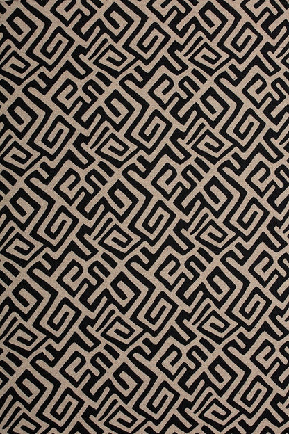 Bakuba Fabric by James Malone in Taupe (91)