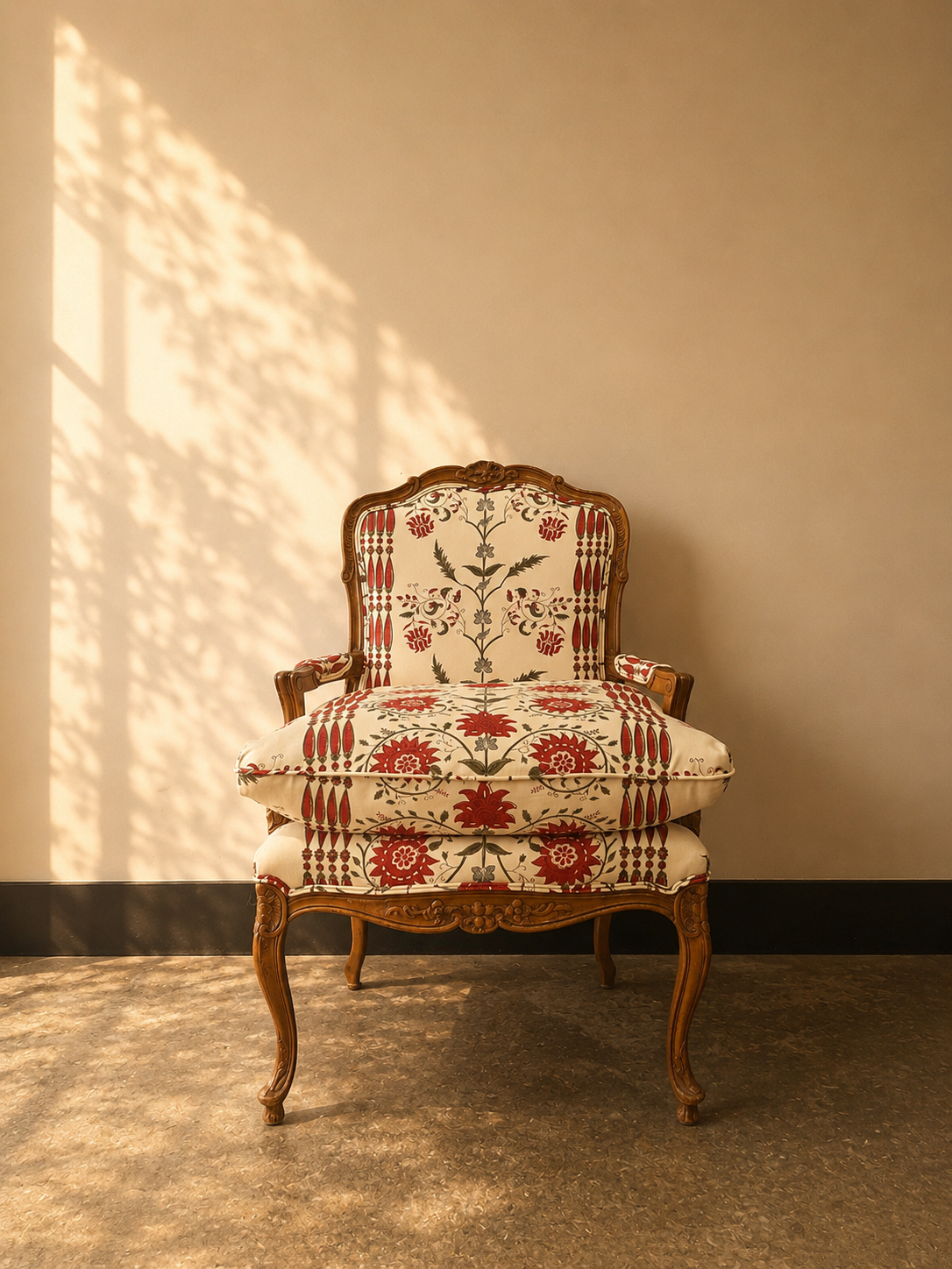 Pierre Frey Louis XV Chair