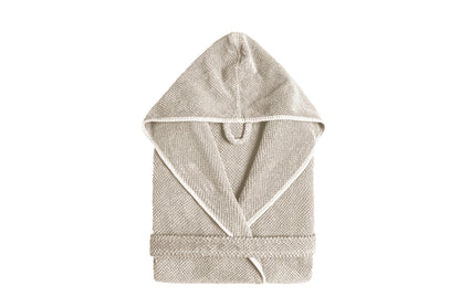 Bee Waffle Bathrobe (Hooded)
