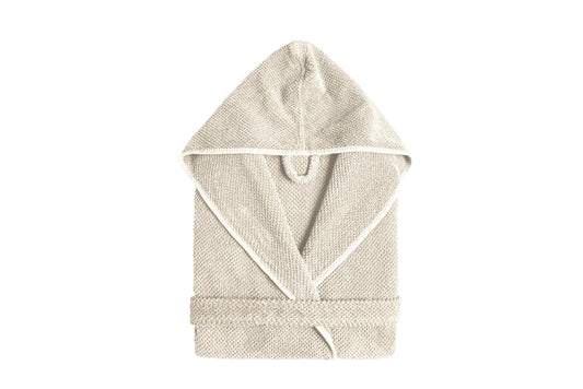 Bee Waffle Bathrobe (Hooded)