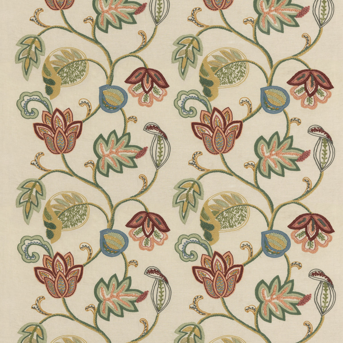 Barbonne Fabric by G P & J Baker in Spice