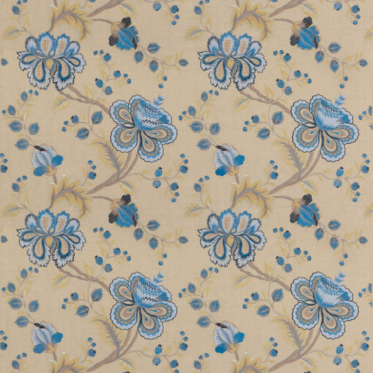 Elvington Fabric by G P & J Baker in Indigo