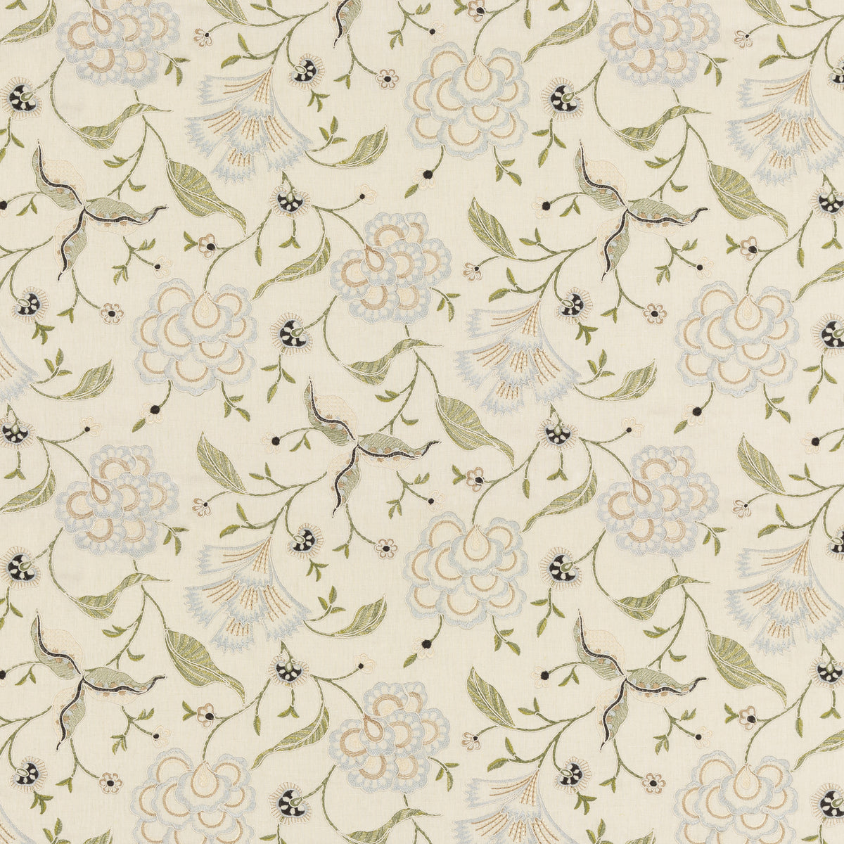 Lamorna Embroidery - Linen