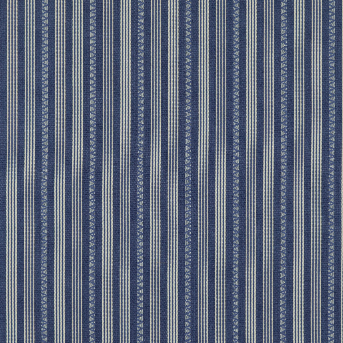 Kilim Stripe Fabric by G P & J Baker in Blue