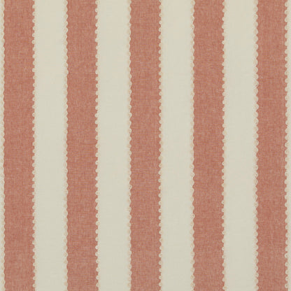 Ashmore Stripe Fabric by G P & J Baker in Red