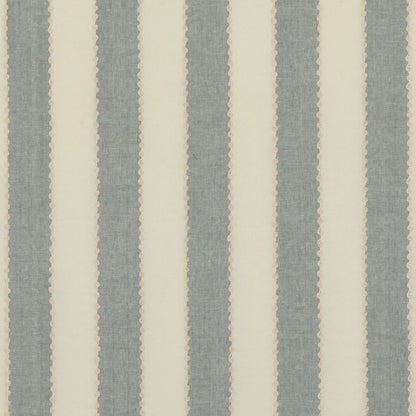 Ashmore Stripe Fabric by G P & J Baker in Blue