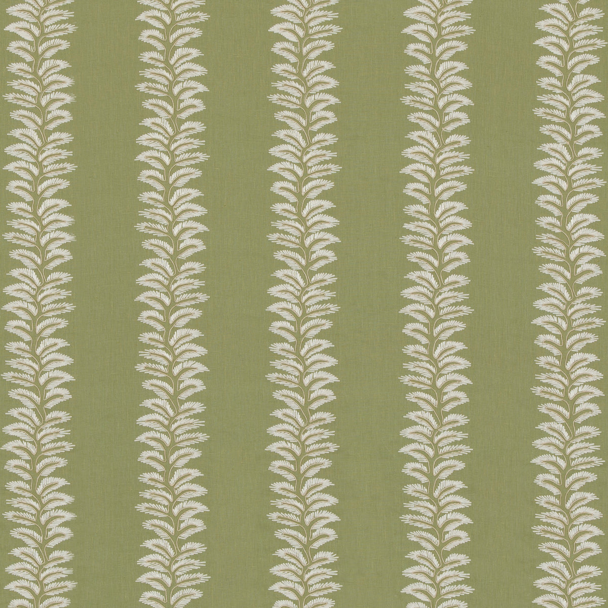 New Bradbourne Fabric by G P & J Baker in Green