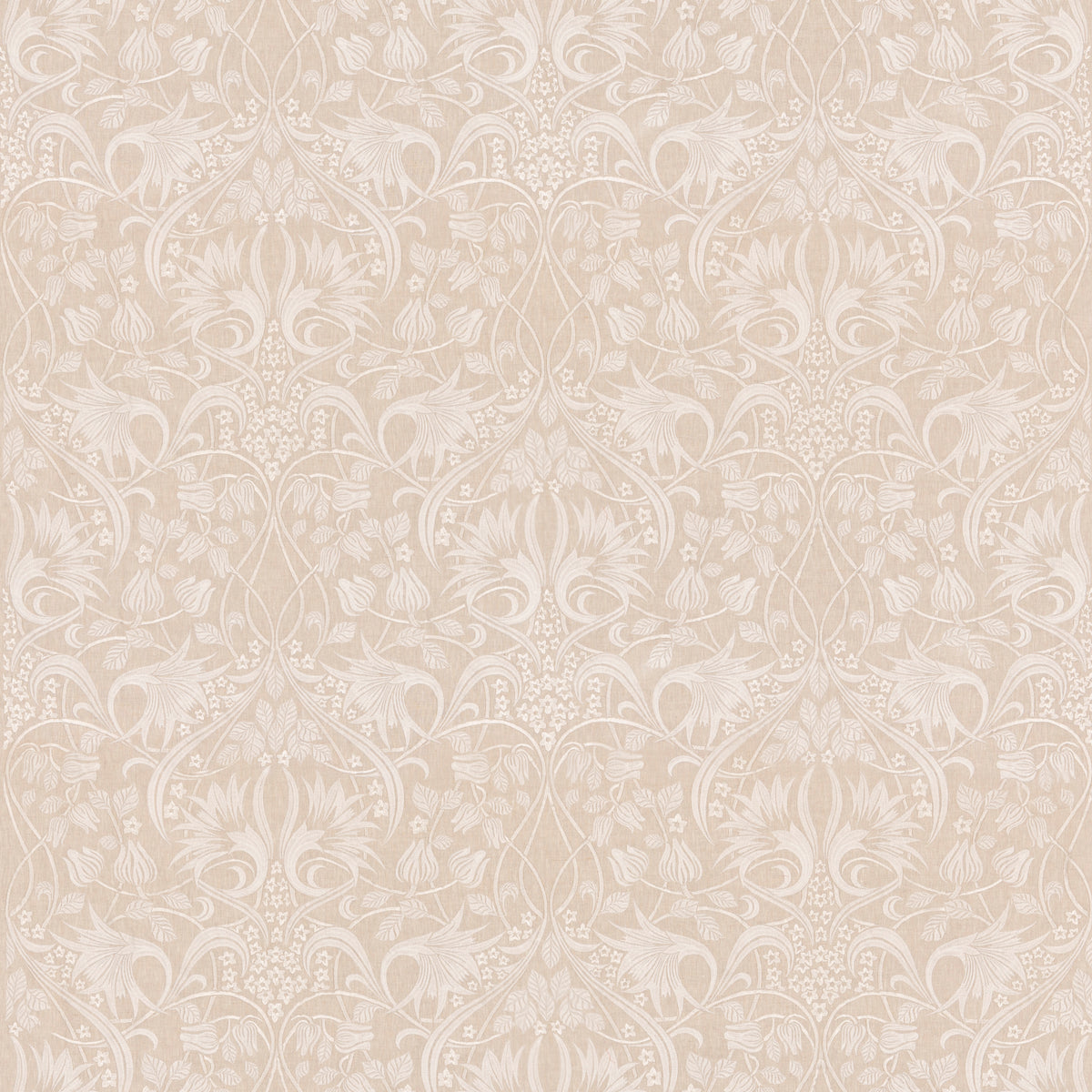Fritillerie Embroidery BF10995 Fabric by G P & J Baker in Natural