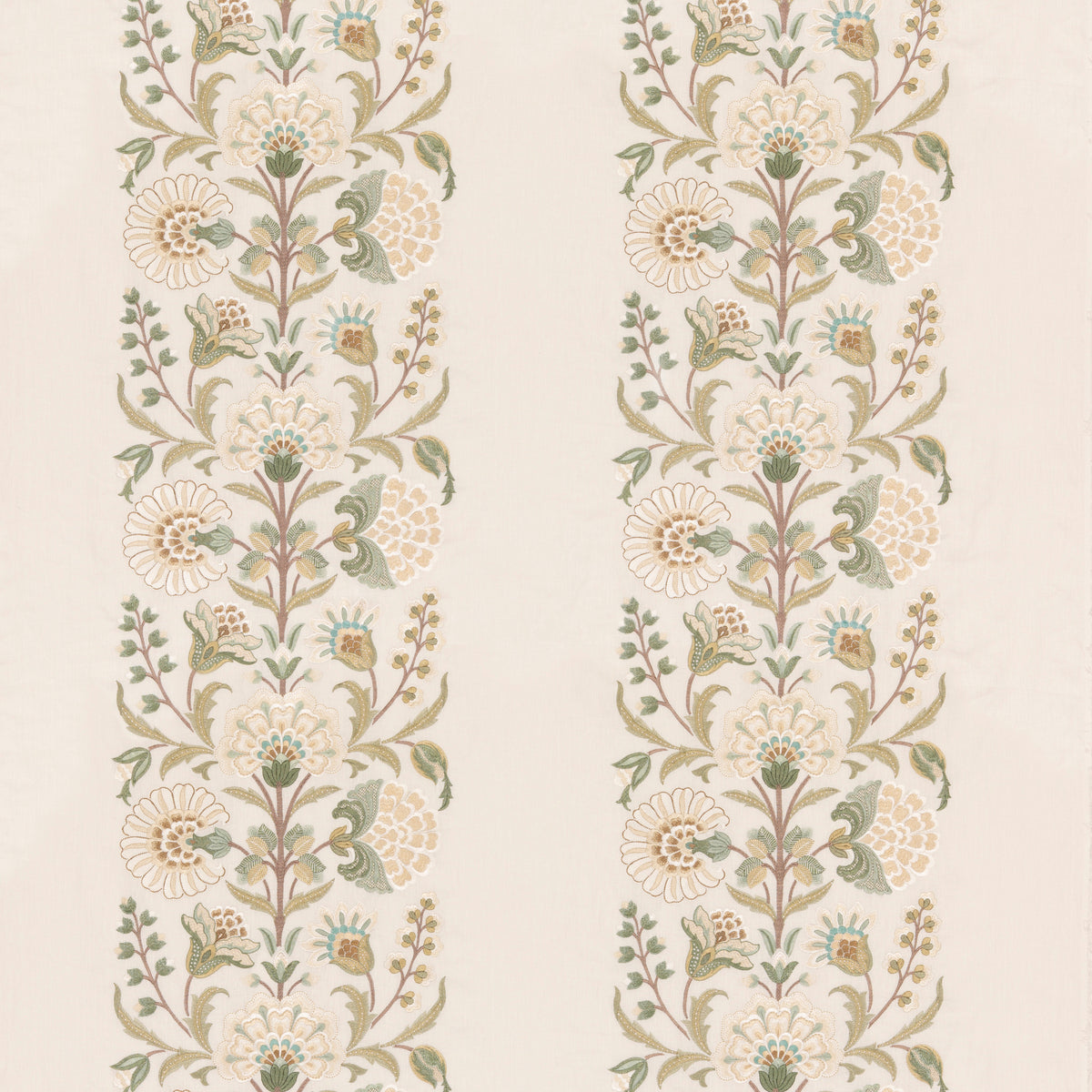 Annesley Fabric by G P & J Baker in Green